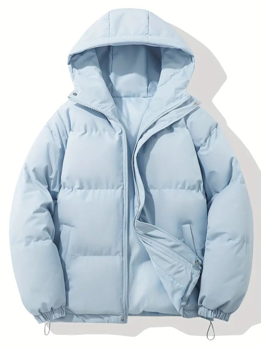 Willow | Women's Hooded Puffer Winter Jacket Zip-Up Oversized Coat