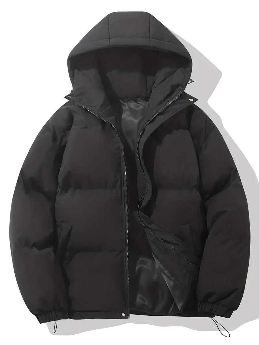 Willow | Women's Hooded Puffer Winter Jacket Zip-Up Oversized Coat