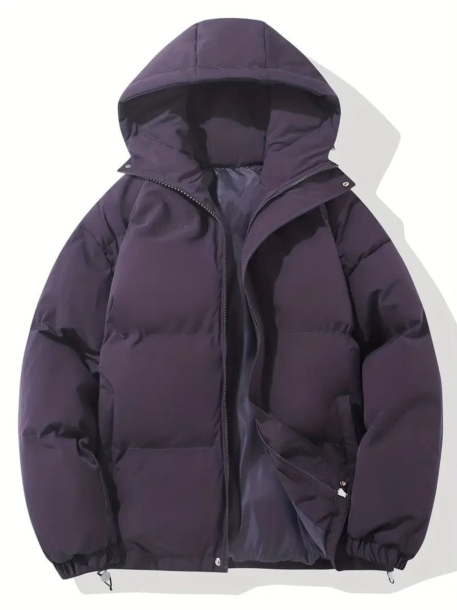 Willow | Women's Hooded Puffer Winter Jacket Zip-Up Oversized Coat