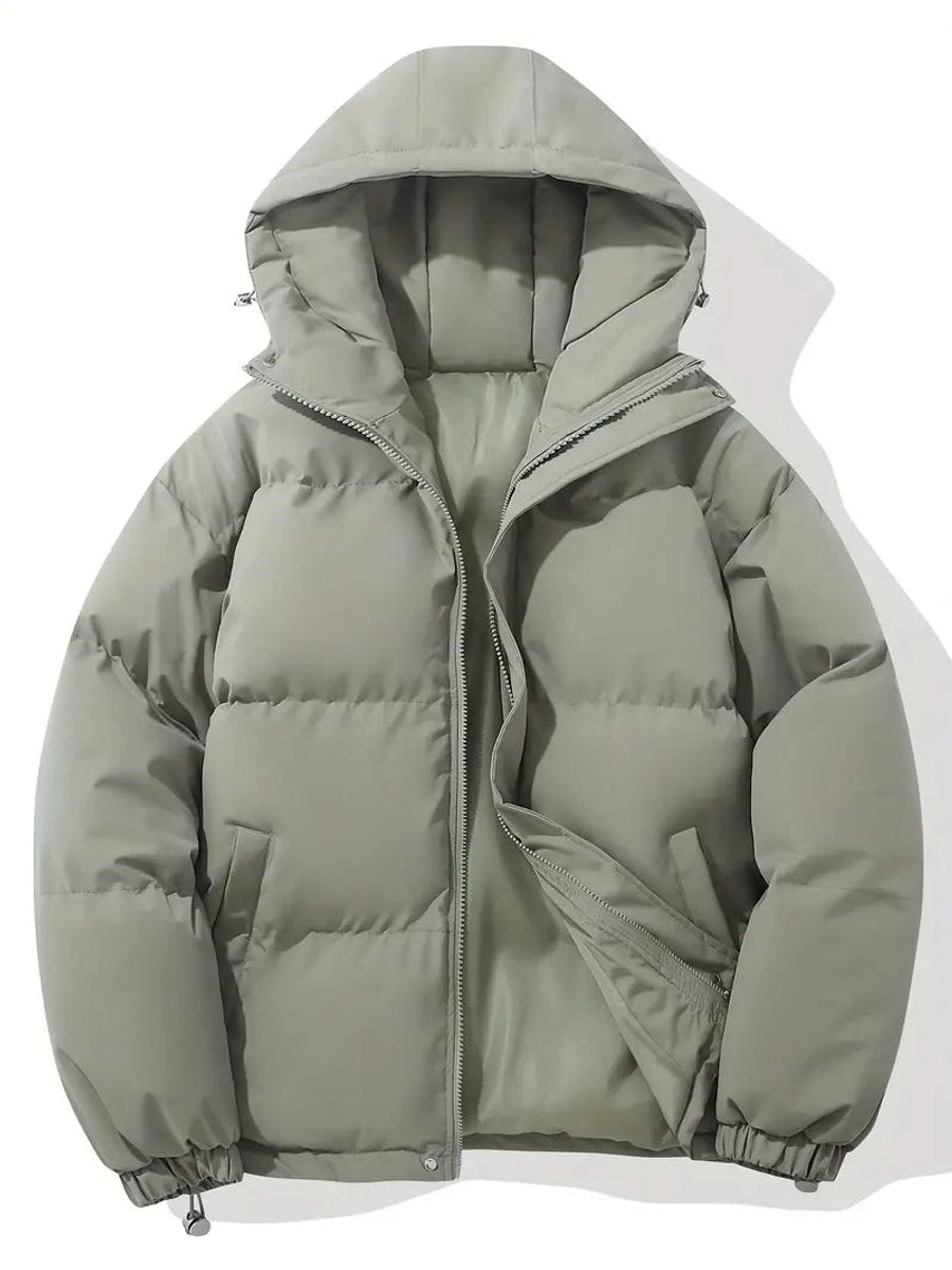 Willow | Women's Hooded Puffer Winter Jacket Zip-Up Oversized Coat