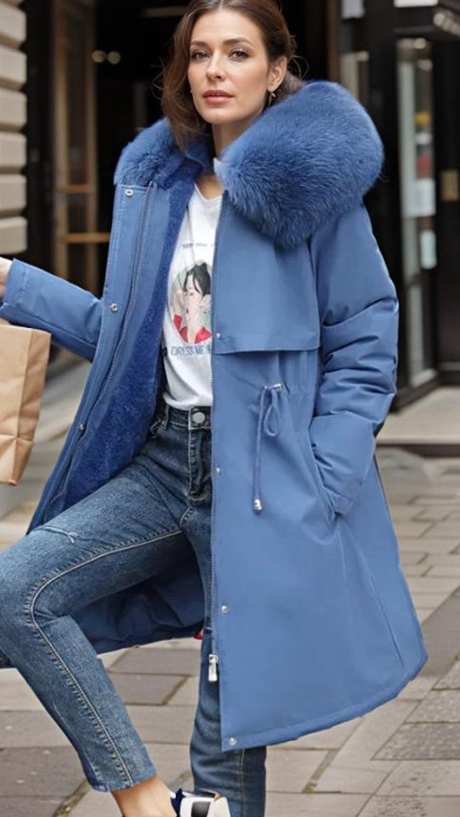 Ivy | Women's Jacket Waterproof Insulated Faux Fur Hood Winter Parka