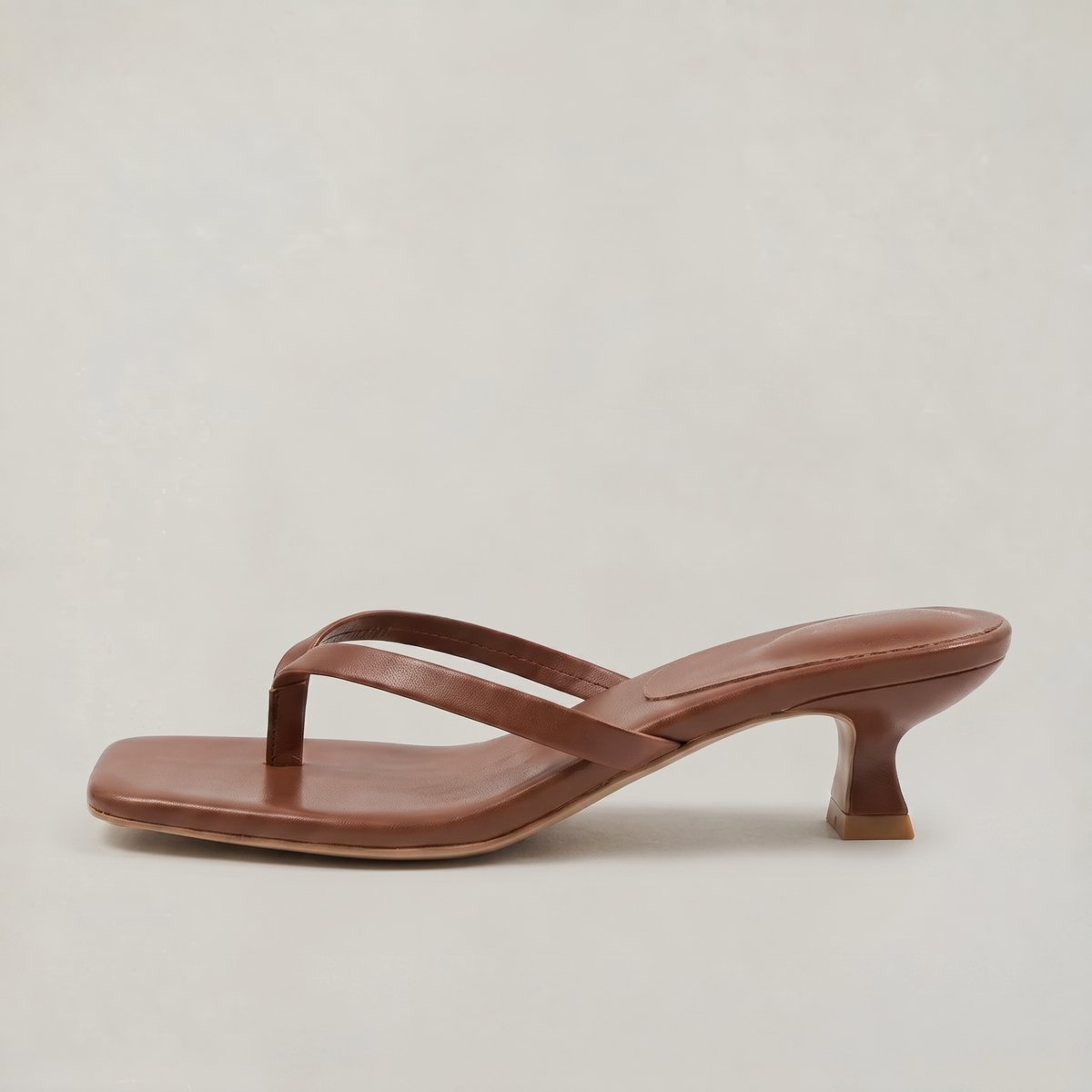Willow | Women's Kitten Heel Thong Slip-On Sandals