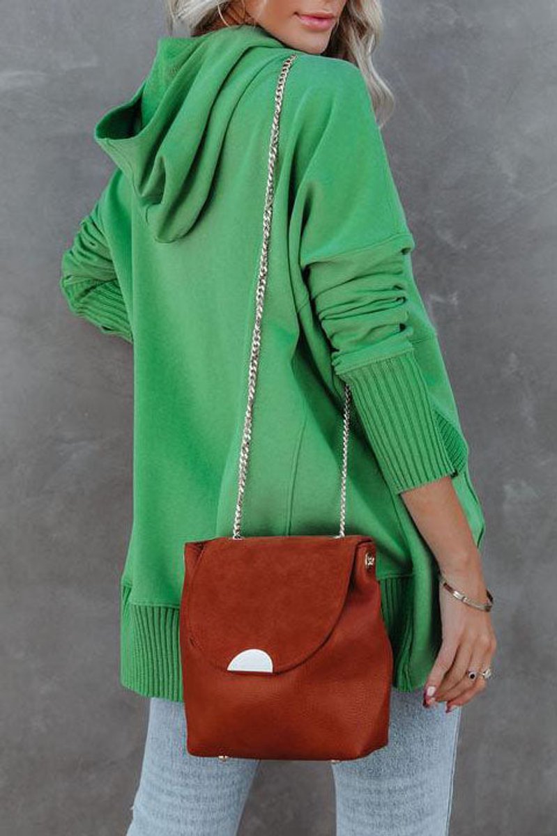 Rosie | Women's Longline Hooded Drawstring Tunic Sweatshirt