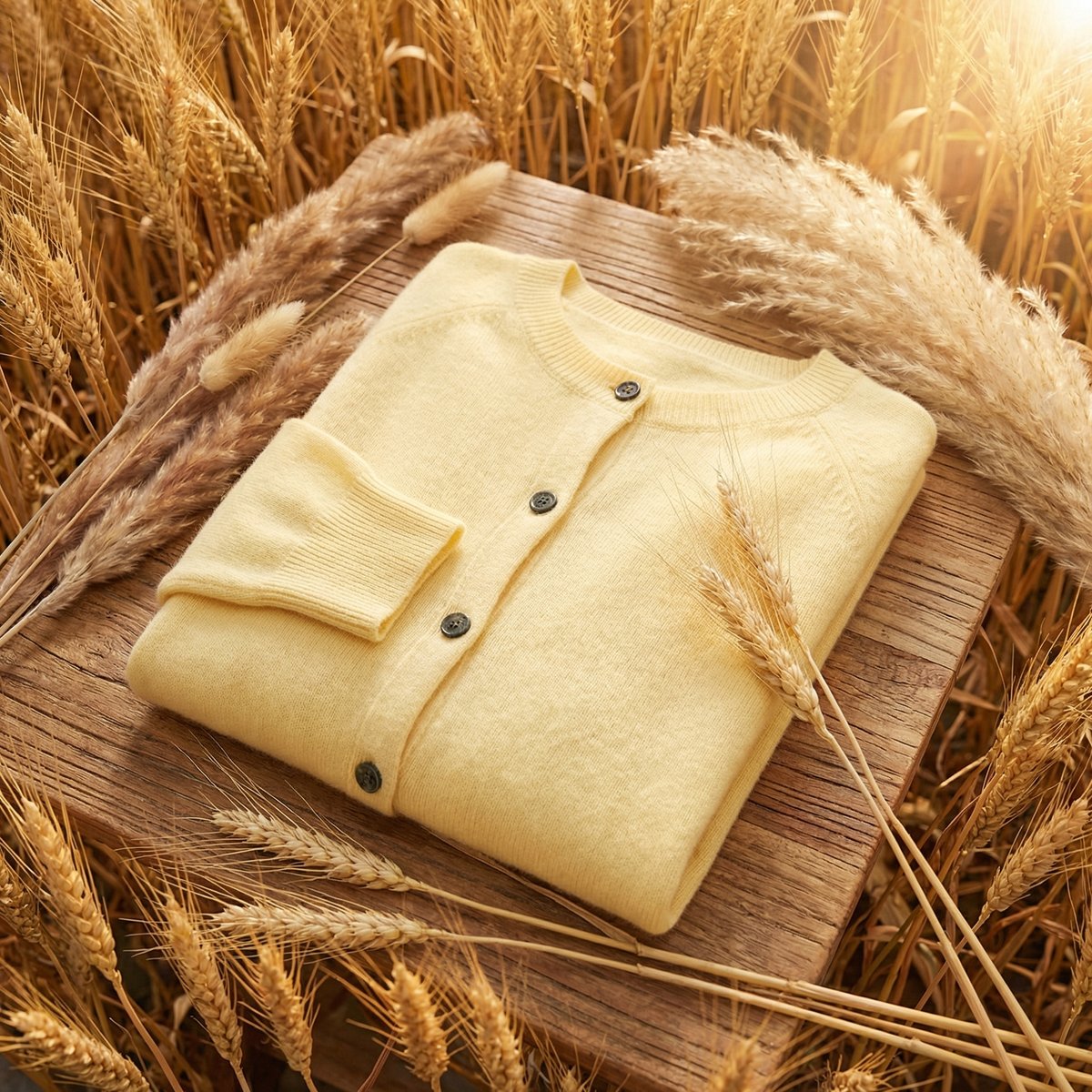 Florence | Women's Merino Wool Long Sleeve Cardigan Jumper Classic Fit