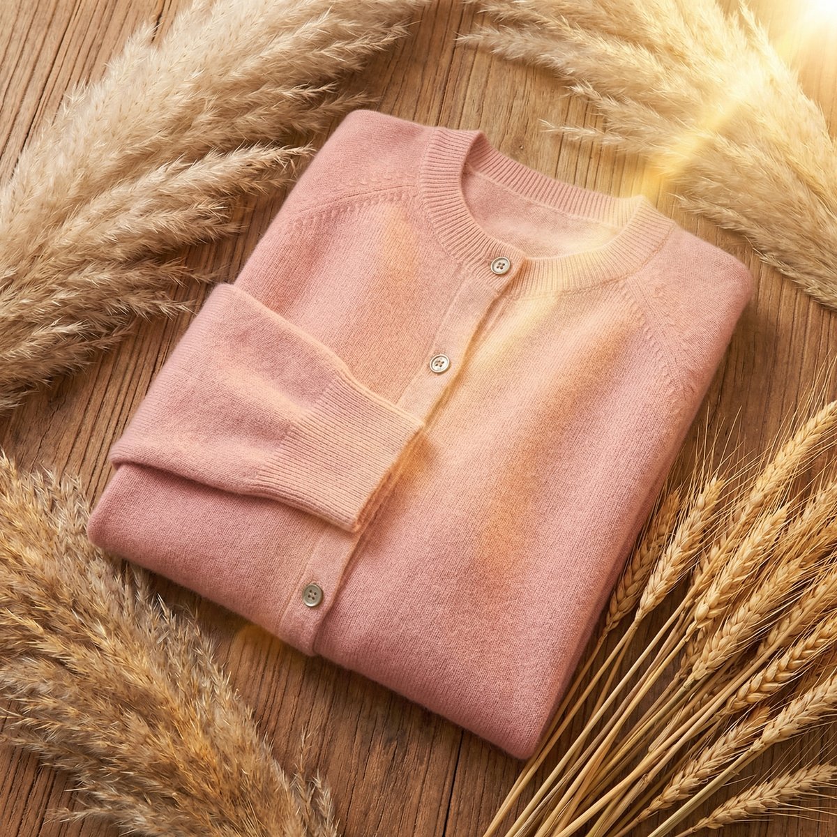 Florence | Women's Merino Wool Long Sleeve Cardigan Jumper Classic Fit