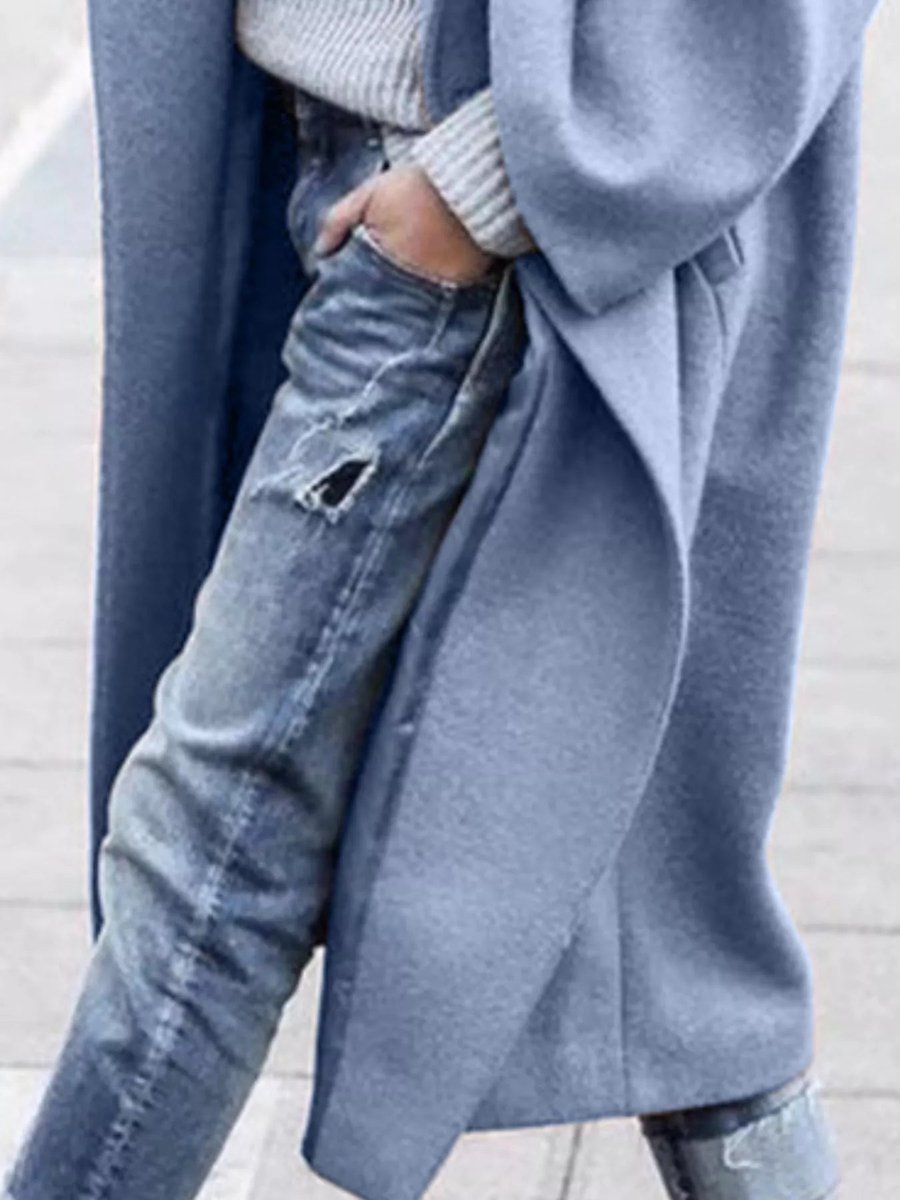 Olivia | Women's Oversized Long Wool-Blend Coat Puffer Jacket Women Style