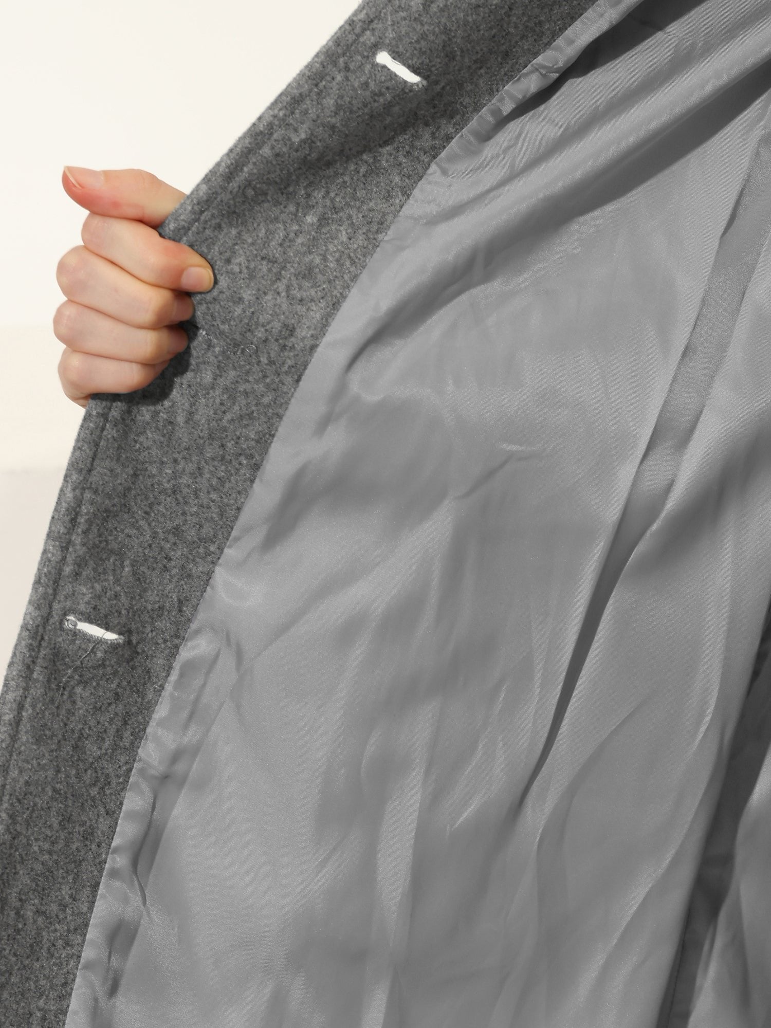 Lily | Women's Single-Breasted Structured Midi Winter Coat