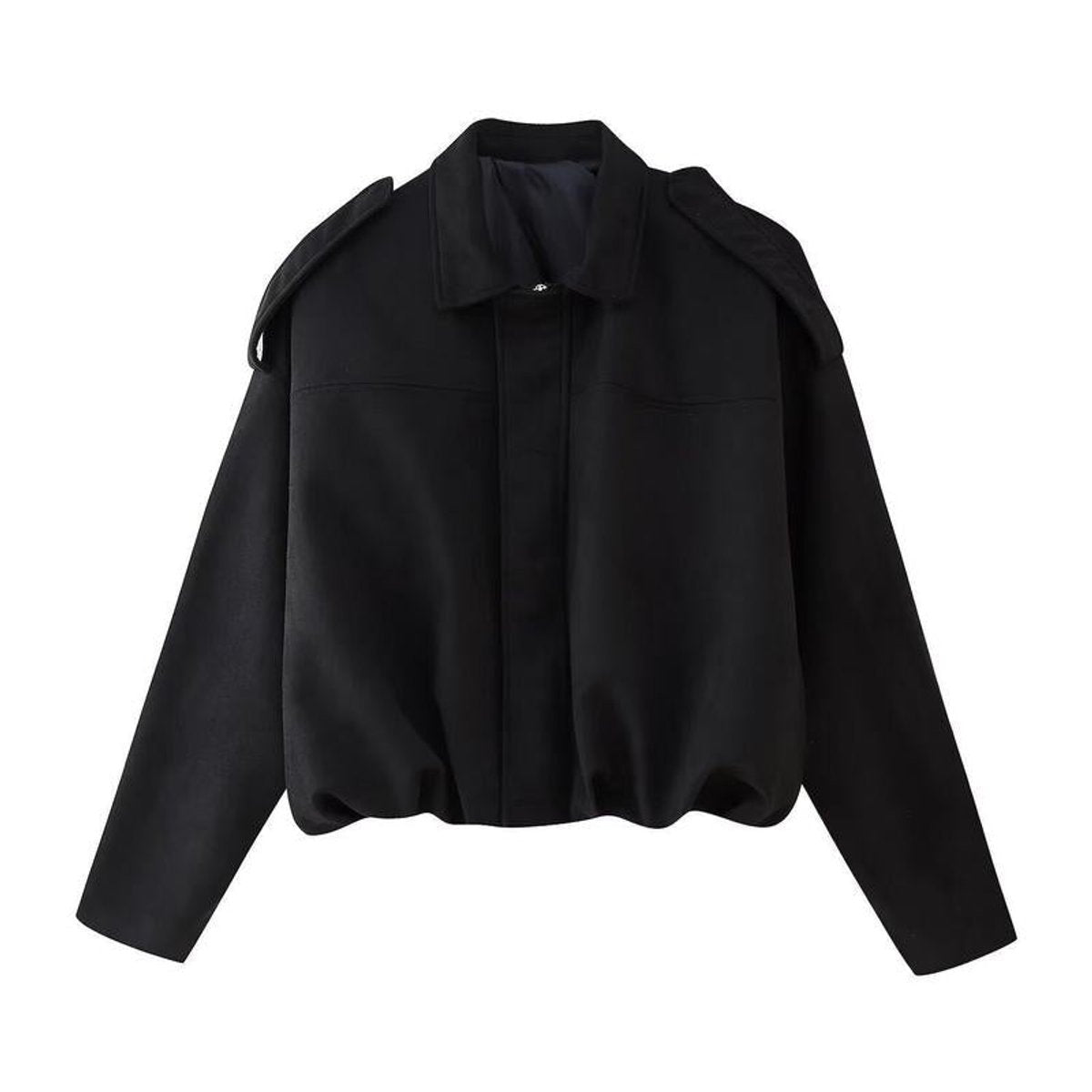 Emily | Women's Vintage-Inspired Faux Suede Oversized Bomber Jacket