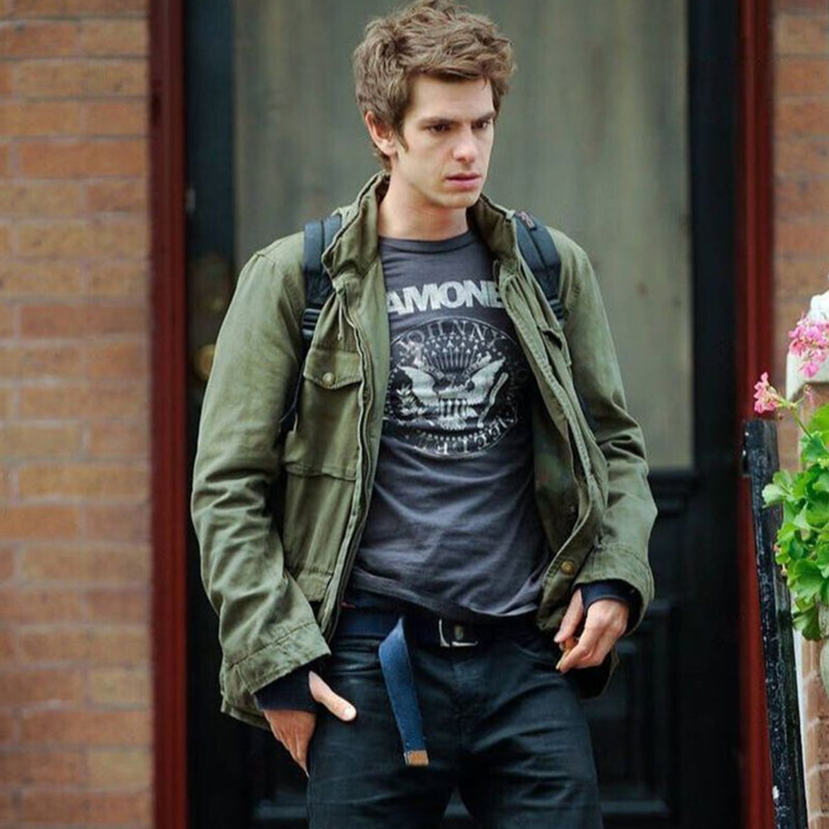 Sophie | Men's Vintage Military Field Jacket Hidden Hood Cargo Pockets