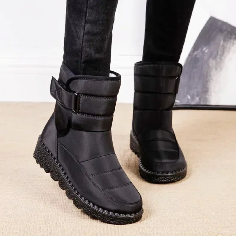 Ava | Women's Waterproof Boots Quilted Winter Ankle Snow