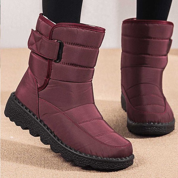 Ava | Women's Waterproof Boots Quilted Winter Ankle Snow